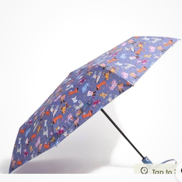Vera Bradley Accessories - Vera Bradley Bark Park Dog Pattern Umbrella NWT